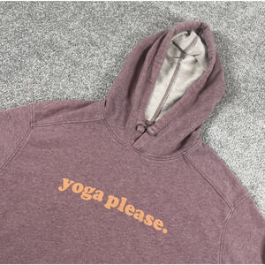 Prana Hoodie Womens Medium Sweatshirt Yoga Please Activewear Comfy Pullover
